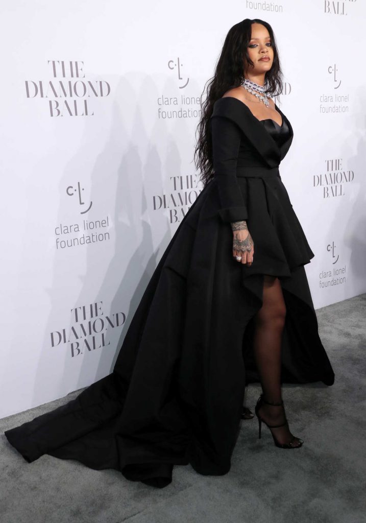 Rihanna Attends Her 3rd Annual Clara Lionel Foundation Diamond Ball at Cipriani Wall Street in New York 09/14/2017-4