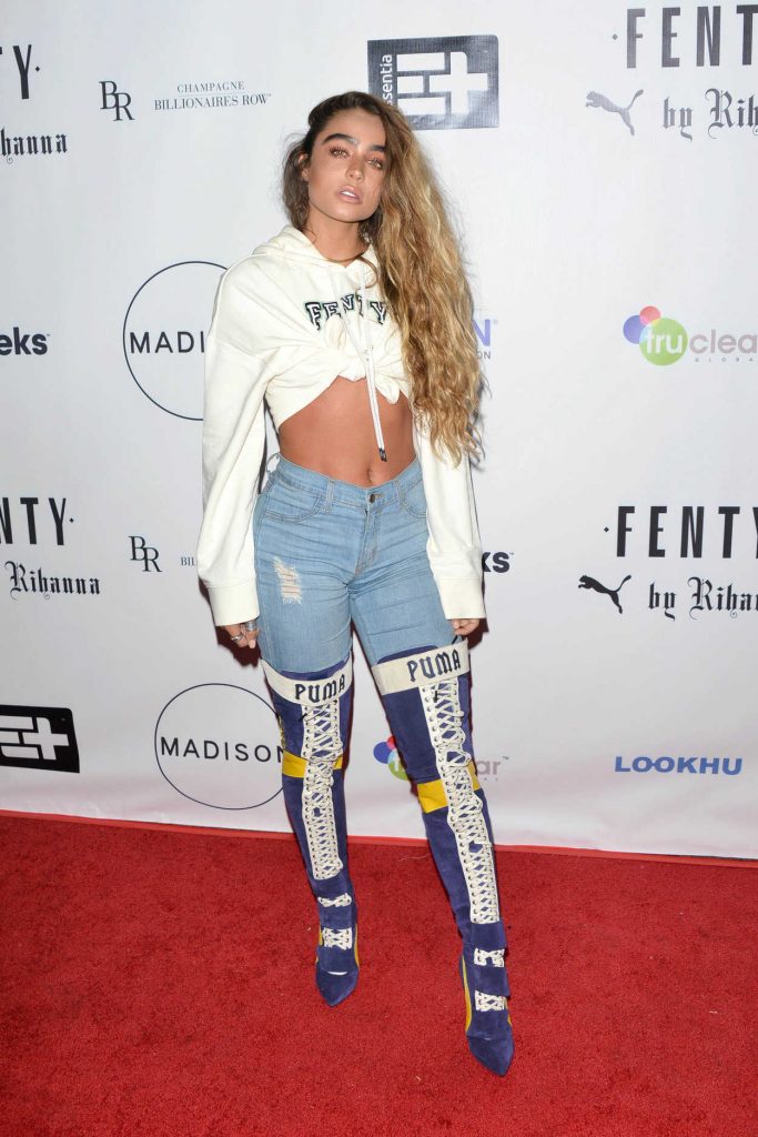 Sommer Ray at the Fenty PUMA AW17 Collection Launch Event in Los Angeles 09/27/2017-1