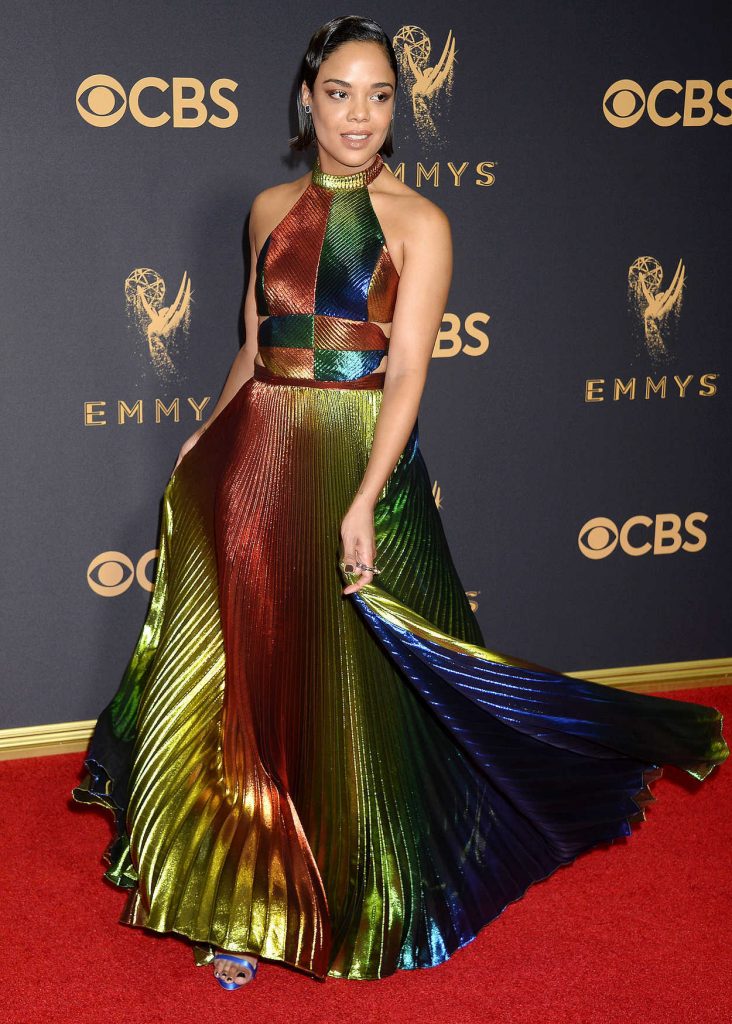 Tessa Thompson at the 69th Annual Primetime Emmy Awards in Los Angeles 09/17/2017-3