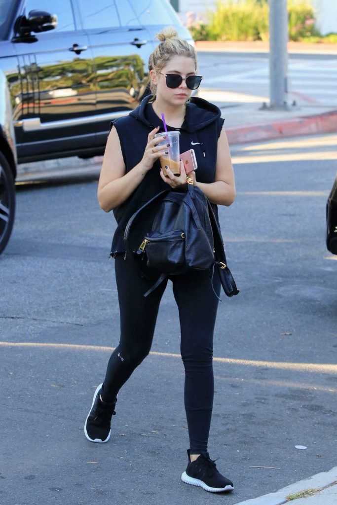 Ashley Benson Goes to the Hair Salon in West Hollywood 09/29/2017-2