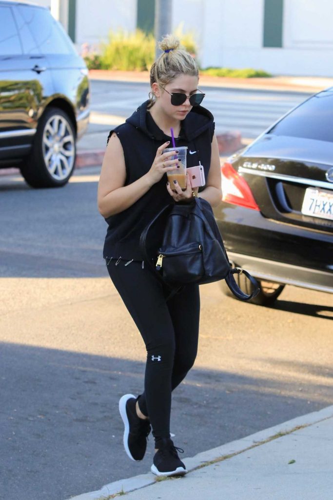 Ashley Benson Goes to the Hair Salon in West Hollywood 09/29/2017-5