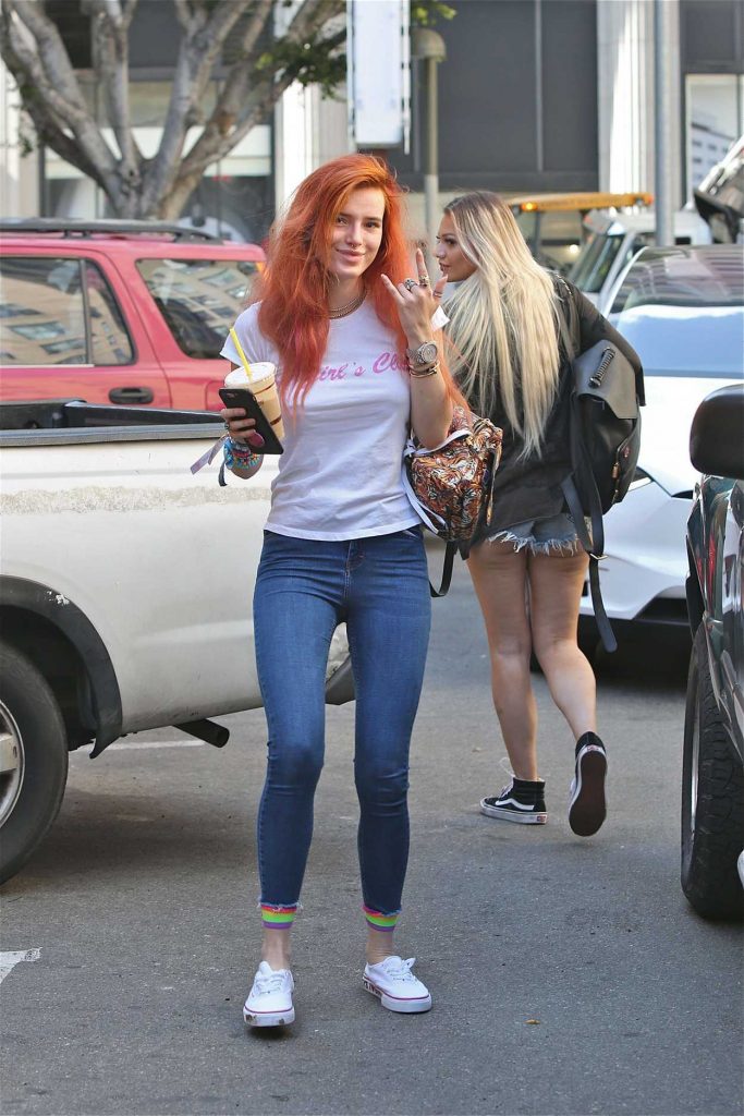 Bella Thorne Was Seen Out in Los Angeles 10/01/2017-1