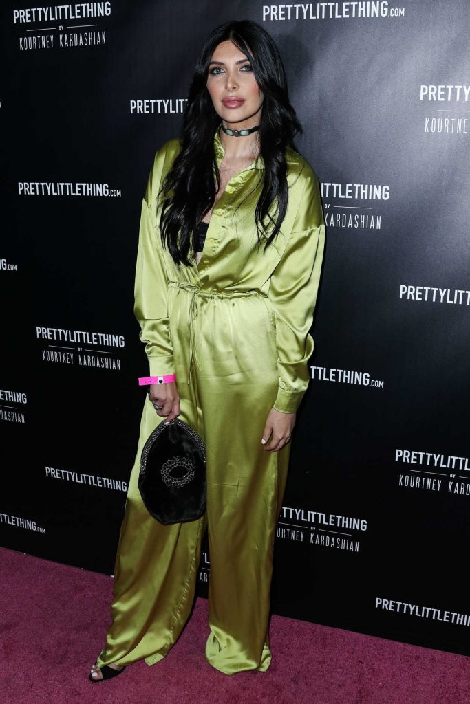Brittny Gastineau at the PrettyLittleThing by Kourtney Kardashian Launch at Poppy in West Hollywood 10/25/2017-1