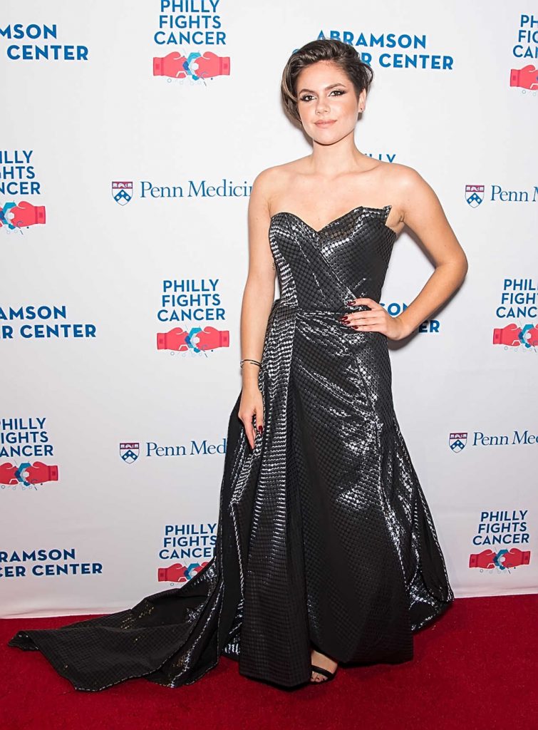 Calysta Bevier at the Philly Fights Cancer: Round 3 in Philadelphia 10/28/2017-1