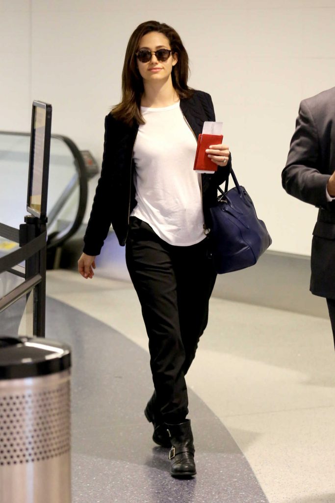 Emmy Rossum Was Seen at LAX Airport in Los Angeles 10/28/2017-2