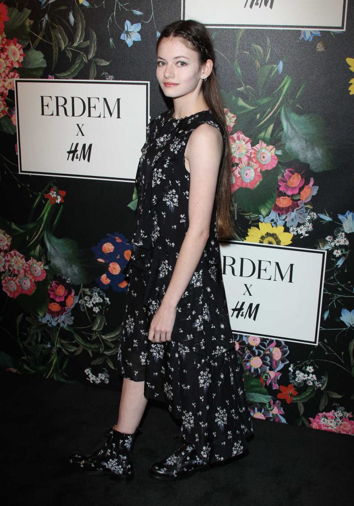 Mackenzie Foy at Erdem x H&M Launch Event in Los Angeles 10/18/2017-3