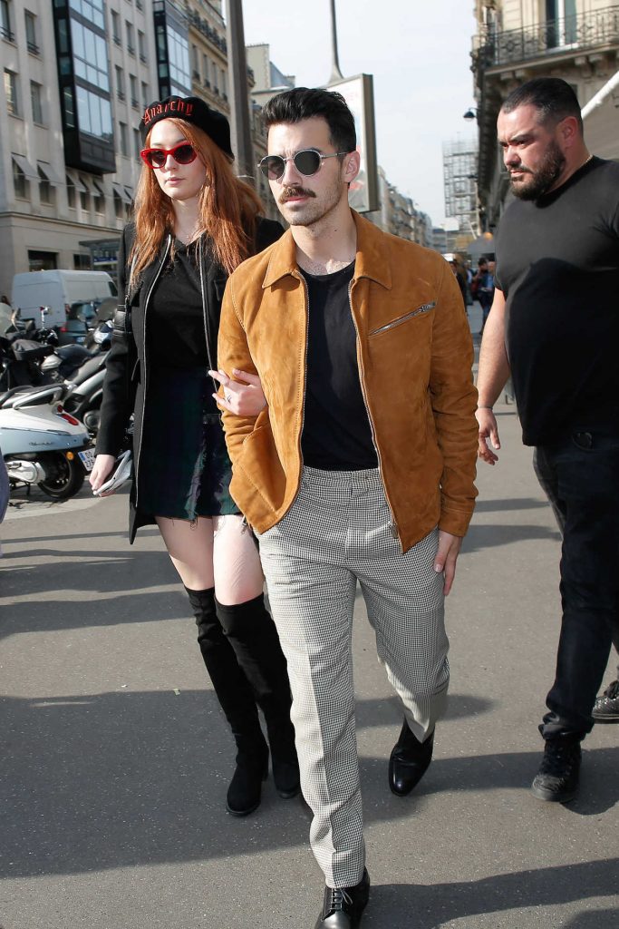 Sophie Turner Was Seen Out in Paris 10/17/2017-2