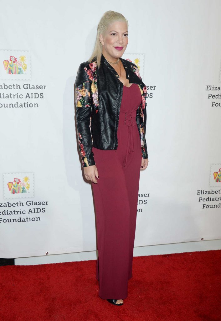 Tori Spelling at the Elizabeth Glaser Pediatric AIDS Foundation A Time For Heroes Family Festival in Los Angeles 10/29/2017-3