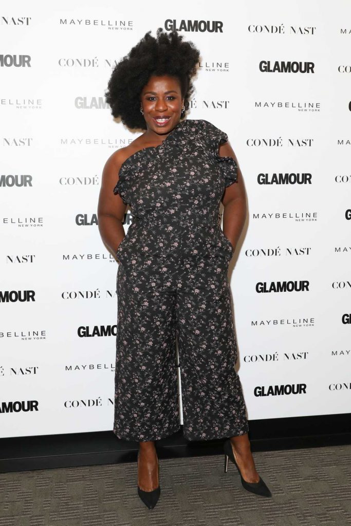 Uzo Aduba at the Glamour's The Girl Project Celebrating International Day of the Girl in New York City 10/11/2017-1
