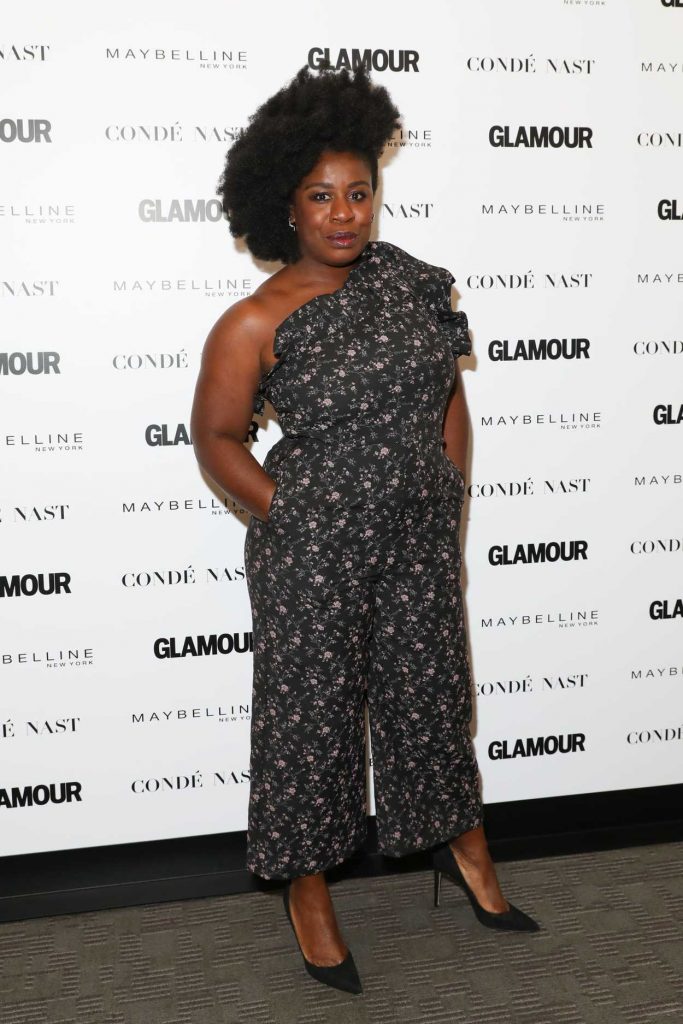 Uzo Aduba at the Glamour's The Girl Project Celebrating International Day of the Girl in New York City 10/11/2017-2