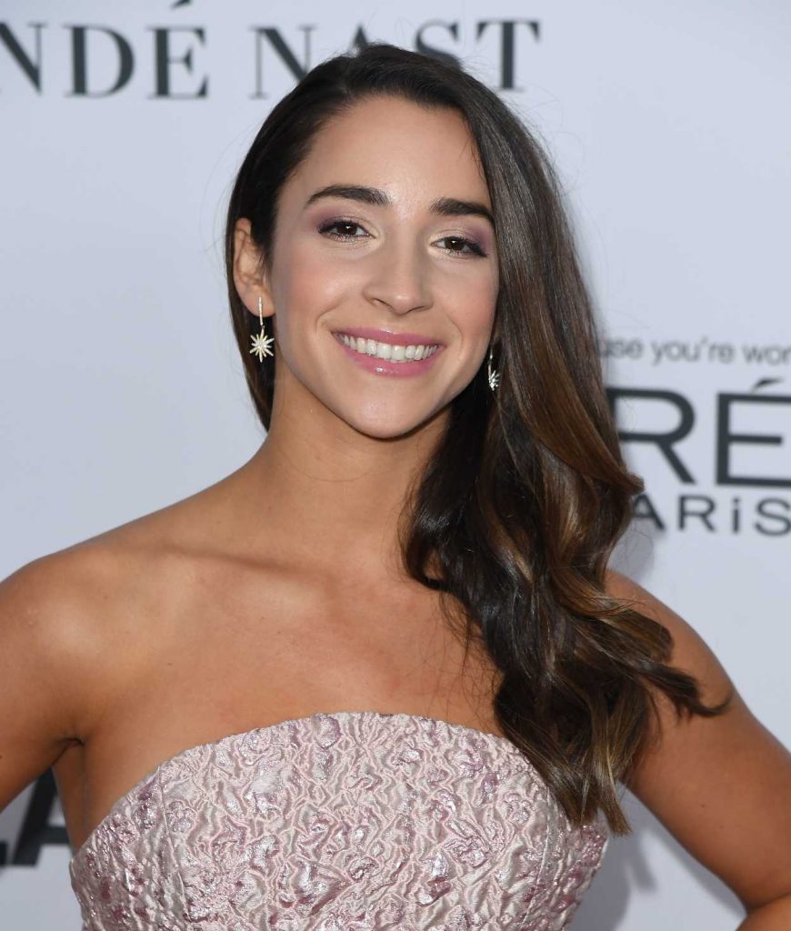 Aly Raisman at 2017 Glamour Women of the Year Awards in NYC 11/13/2017-5