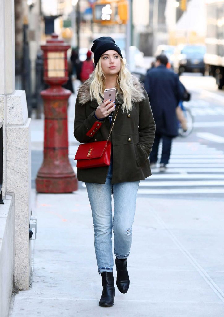 Ashley Benson Was Seen Out in NYC 11/13/2017-2