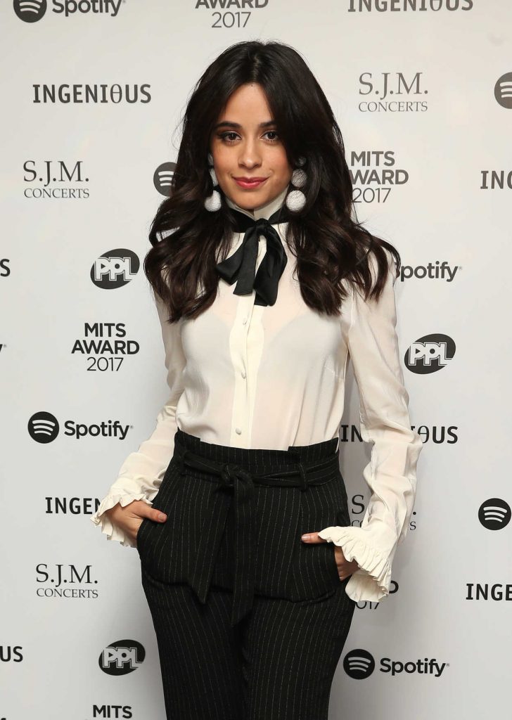 Camila Cabello at the Music Industry Trusts Award Gala at the Grosvenor House Hotel in London 11/06/2017-2