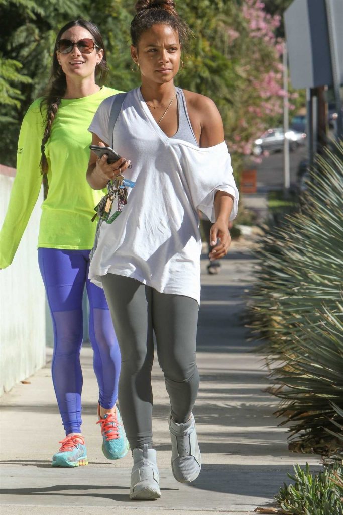 Christina Milian Was Seen Out in Studio City 11/07/2017-2
