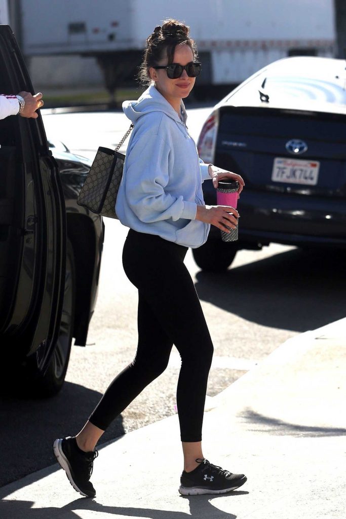 Dakota Johnson Leaves the Milk Studios in Hollywood 11/06/2017-1