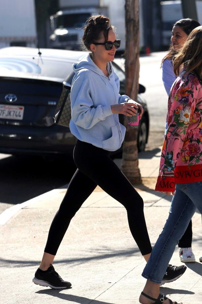 Dakota Johnson Leaves the Milk Studios in Hollywood 11/06/2017-4