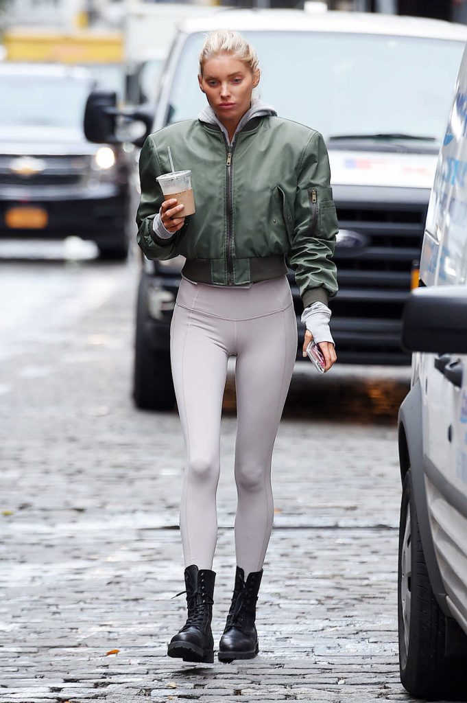 Elsa Hosk Was Seen Out in NYC 11/16/2017-1