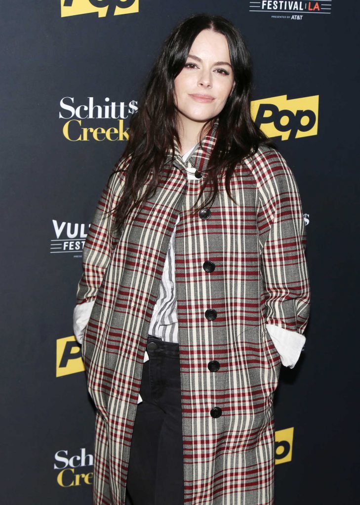 Emily Hampshire at the Schitt's Creek Panel During the Vulture Festival in Los Angeles 11/19/2017-2