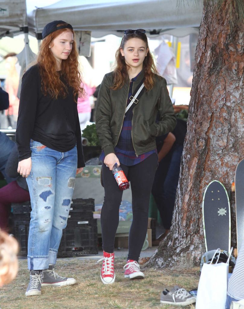 Joey King Was Seen at the Local Farmer's Market in Studio City 11/19/2017-3