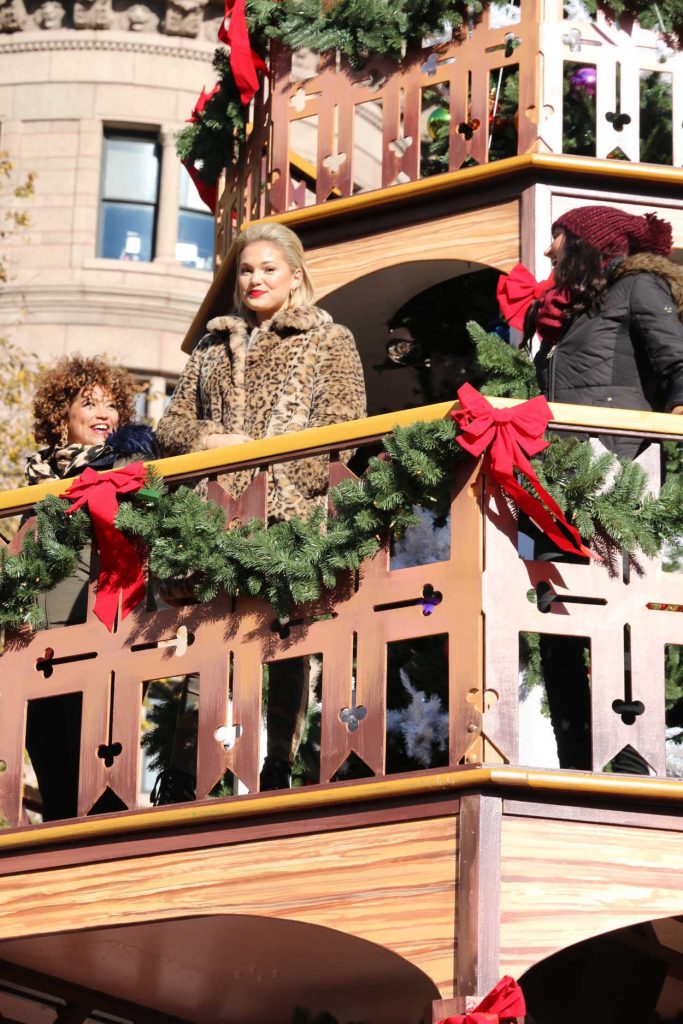 Olivia Holt at the Macy's Thanksgiving Day Parade in NYC 11/23/2017-2