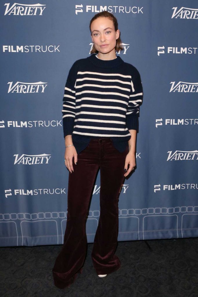 Olivia Wilde at the Fear Us Women Variety Screening Series Presented by FilmStruck in Los Angeles 11/14/2017-1