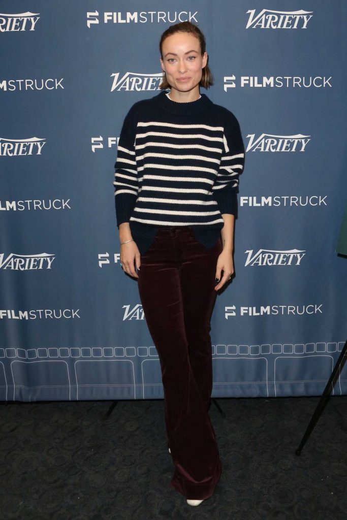 Olivia Wilde at the Fear Us Women Variety Screening Series Presented by FilmStruck in Los Angeles 11/14/2017-2