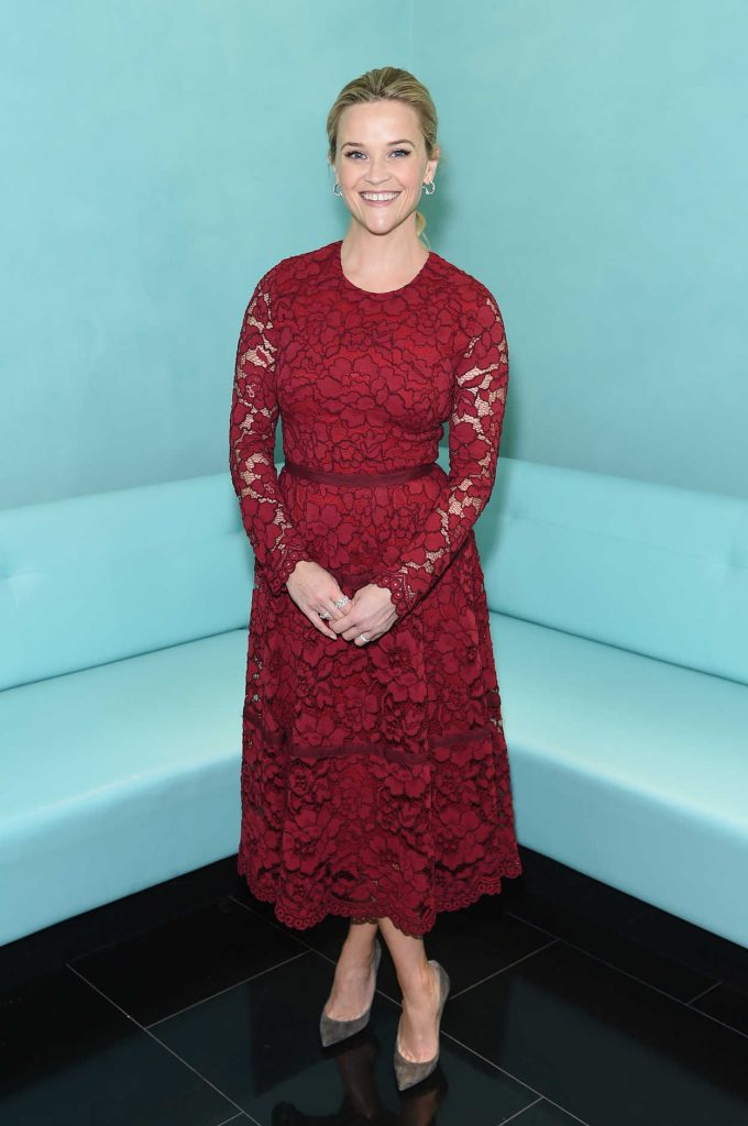 Reese Witherspoon at the Tiffany & Co. Holiday Breakfast in New York City 11/29/2017-2