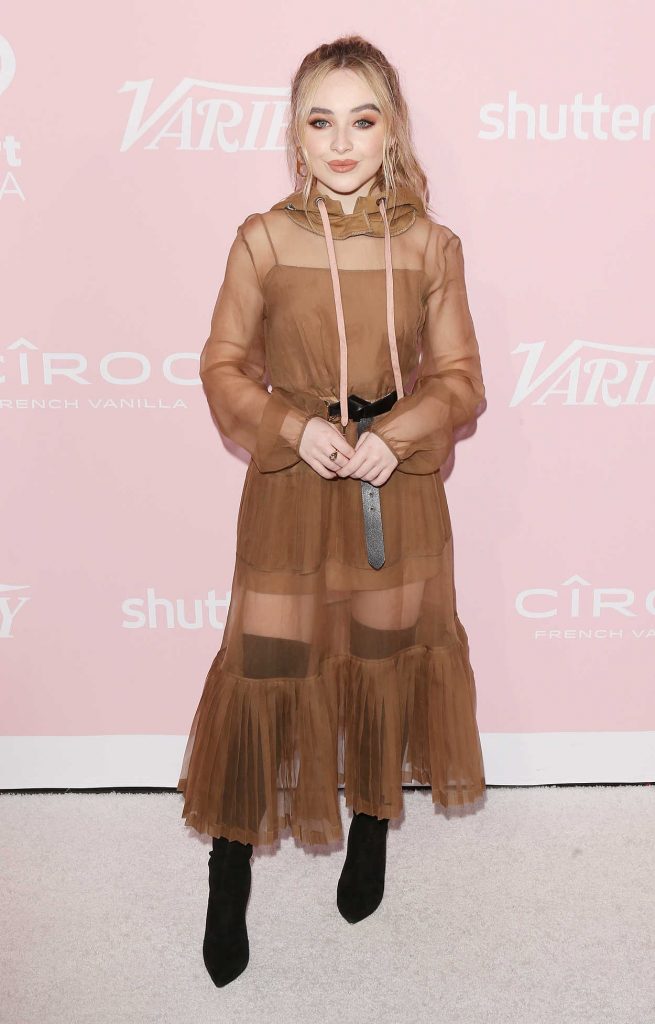 Sabrina Carpenter at the Variety Hitmakers Awards in LA 11/18/2017-2