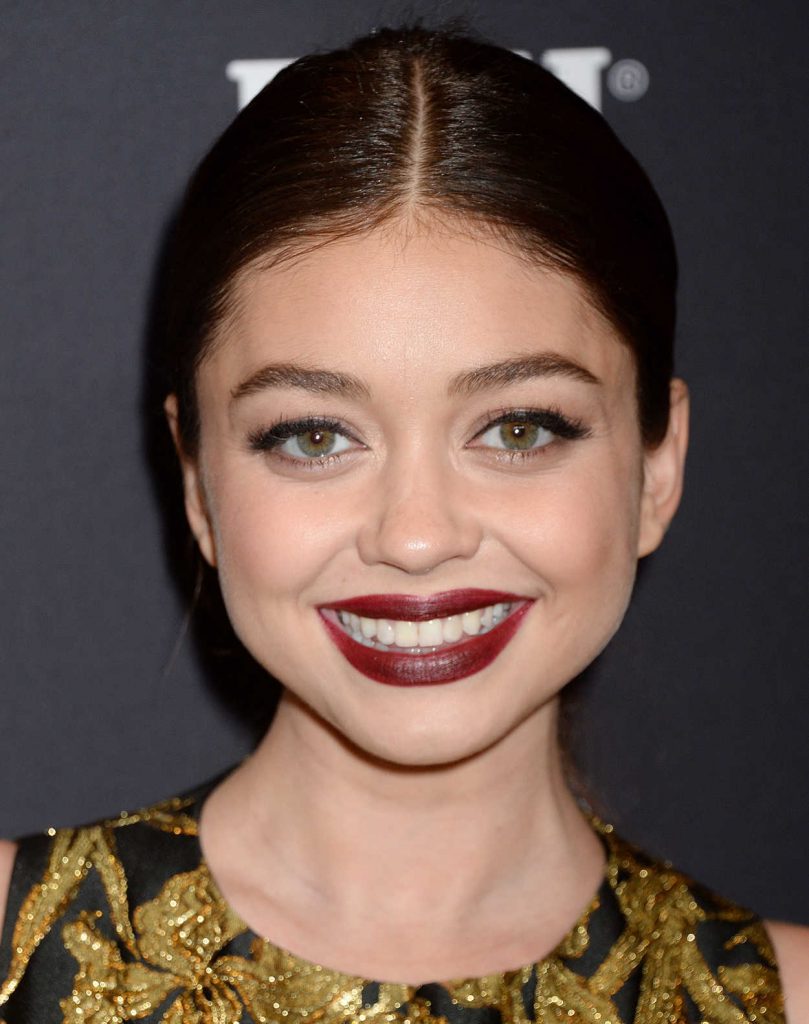 Sarah Hyland at the HFPA and InStyle Celebrate the 75th Anniversary of The Golden Globe Awards at Catch LA 11/15/2017-5