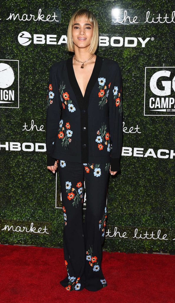 Sofia Boutella at the GO Campaign Gala in Los Angeles 11/18/2017-2