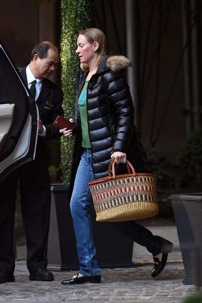 Uma Thurman Was Seen Out in New York City 11/26/2017-3
