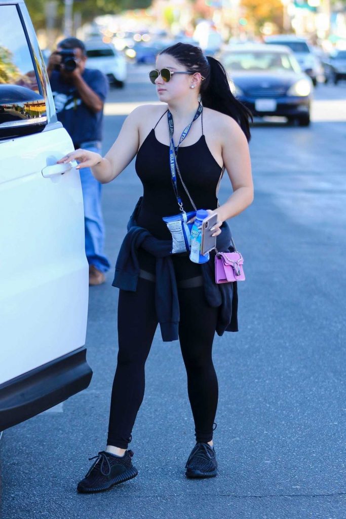 Ariel Winter Leaves the Gym in Los Angeles 12/28/2017-5