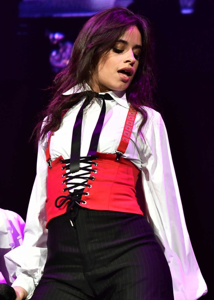 Camila Cabello Performs During 93.3 FLZ's 2017 Jingle Ball in Tampa 12/16/2017-5