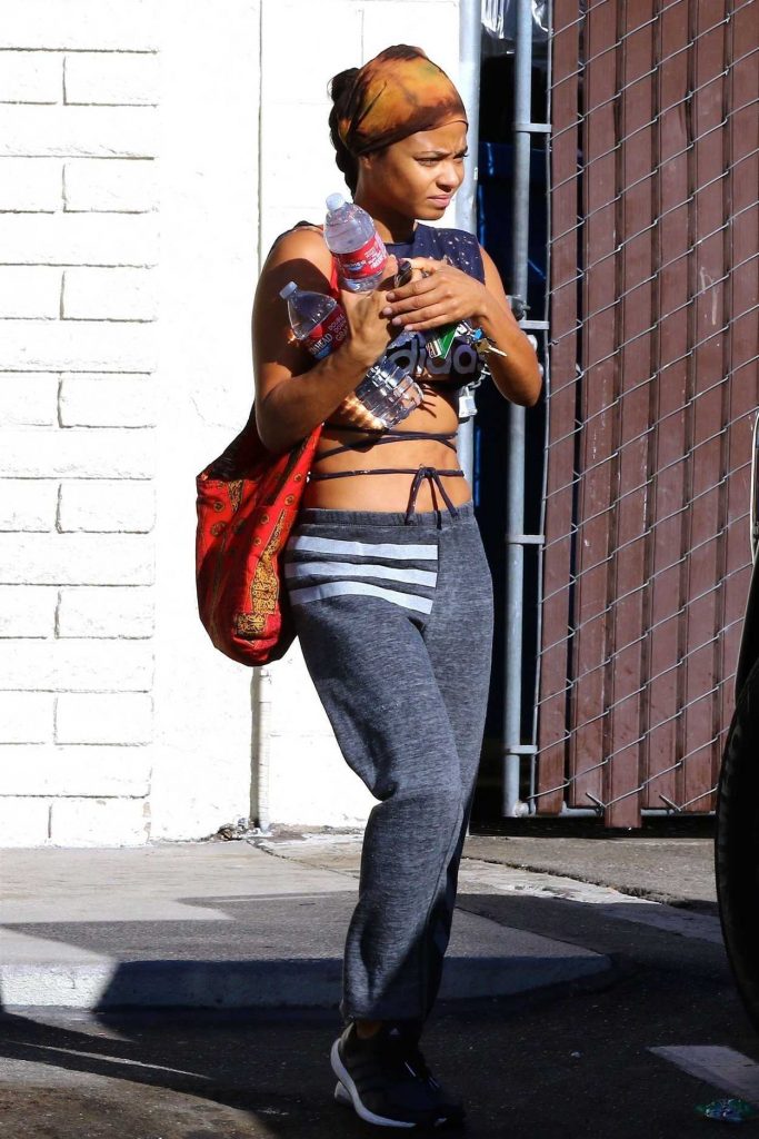 Christina Milian Was Seen Out in Studio City 12/12/2017-2