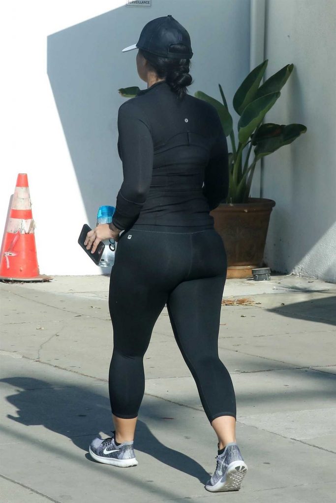 Demi Lovato Out at a Gym in West Hollywood 12/19/2017-5