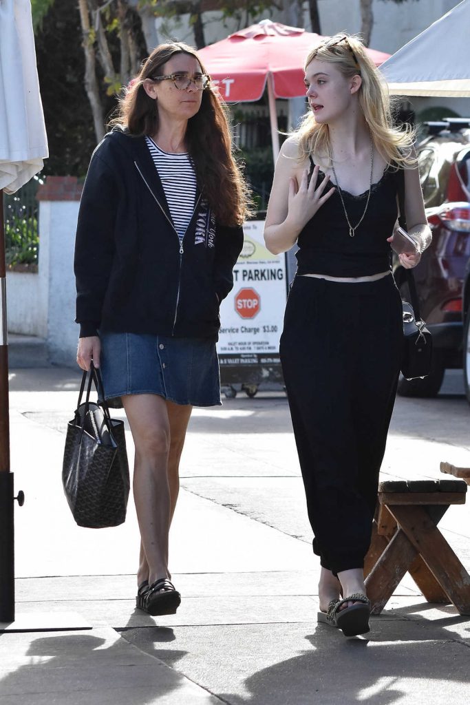 Elle Fanning Was Seen Out with Her Mother in Los Angeles 12/11/2017-4