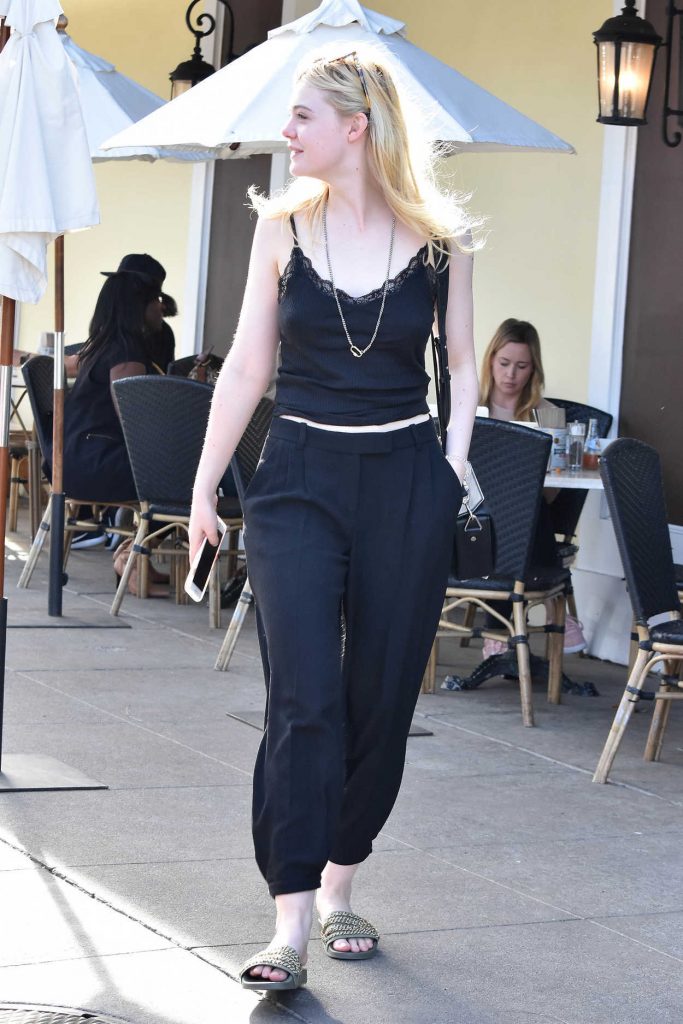 Elle Fanning Was Seen Out with Her Mother in Los Angeles 12/11/2017-5