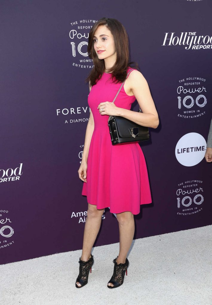 Emmy Rossum Attends the Women in Entertainment Breakfast in Los Angeles 12/06/2017-3