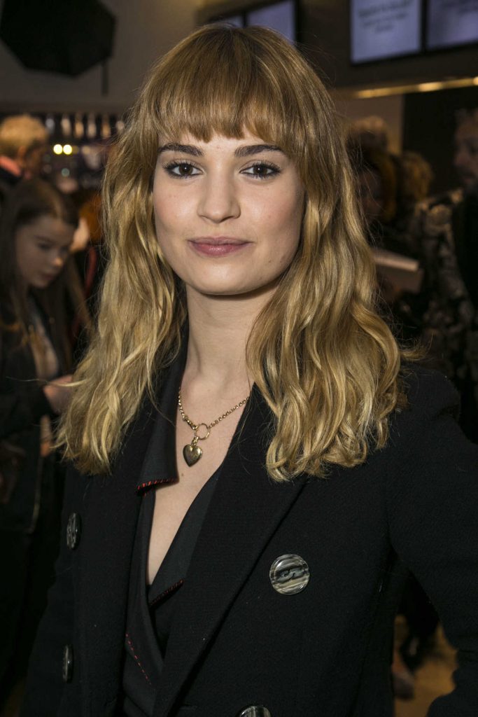 Lily James Attends the Evening Gala Performance of Matthew Bourne's Cinderella in London 12/17/2017-3