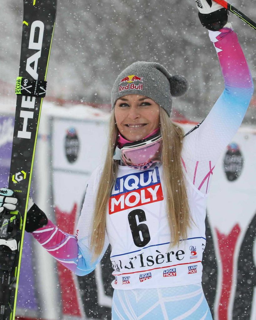 Lindsey Vonn at Alpine Skiing During FIS World Cup in France 12/16/2017-3