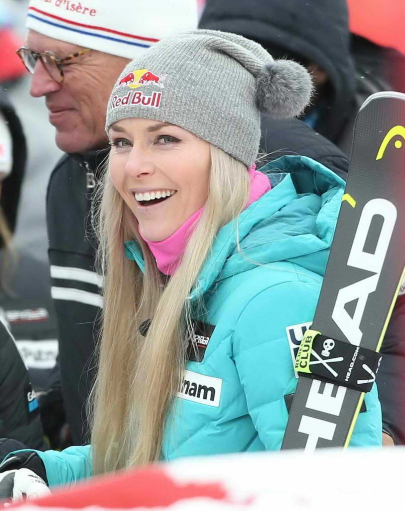 Lindsey Vonn at Alpine Skiing During FIS World Cup in France 12/16/2017-4