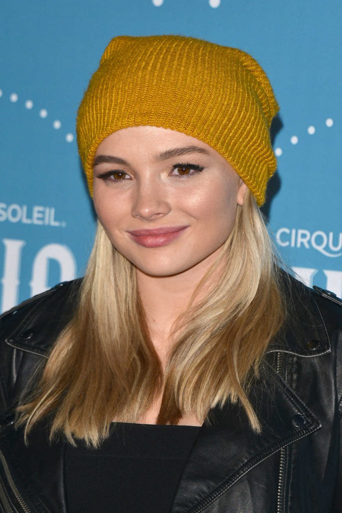 Natalie Alyn Lind at the Cirque du Soleil Presents the Los Angeles Premiere Event of Luzia at Dodger Stadium in LA 12/12/2017-5