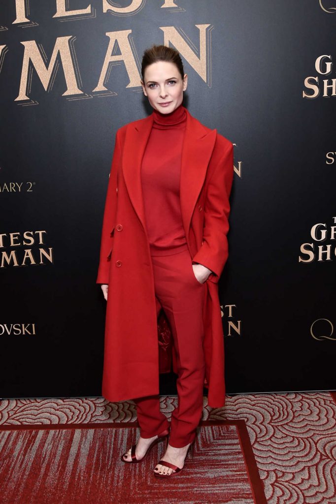 Rebecca Ferguson at The Greatest Showman World Premiere Aboard the Queen Mary 2 at the Brooklyn Cruise Terminal 12/08/2017-4