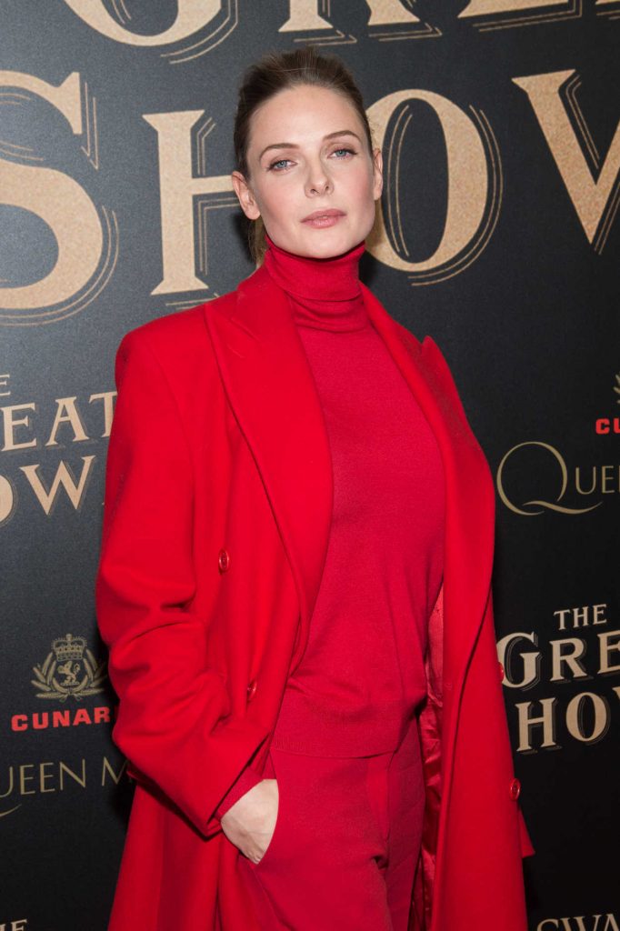 Rebecca Ferguson at The Greatest Showman World Premiere Aboard the Queen Mary 2 at the Brooklyn Cruise Terminal 12/08/2017-5