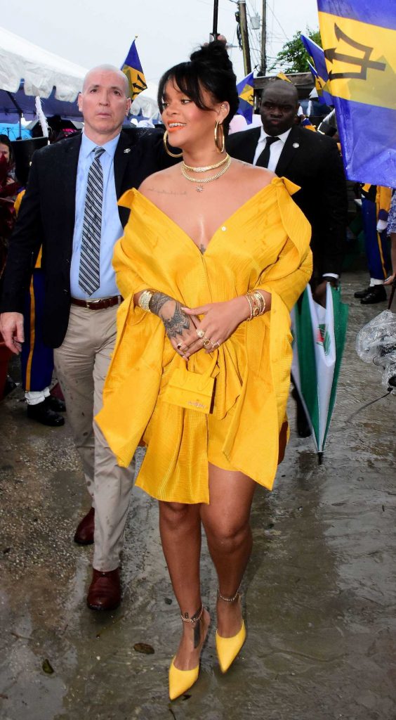 Rihanna at Opening Ceremony of New Road Named Rihanna Drive in Barbados 11/30/2017-1