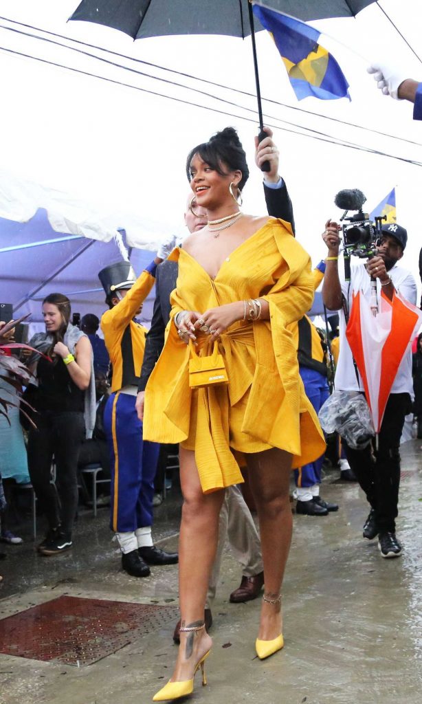 Rihanna at Opening Ceremony of New Road Named Rihanna Drive in Barbados 11/30/2017-4