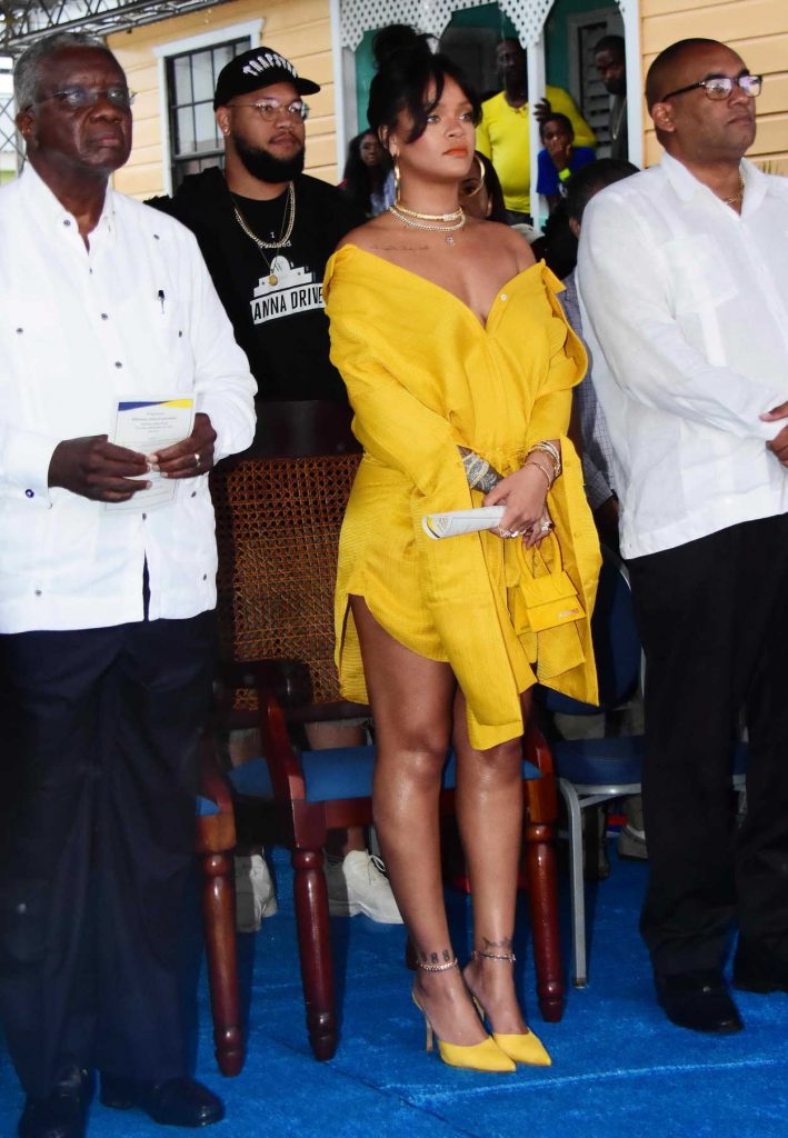 Rihanna at Opening Ceremony of New Road Named Rihanna Drive in Barbados 11/30/2017-5