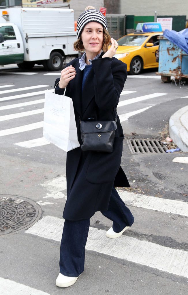 Sarah Paulson Was Seen Out in New York 12/06/2017-1
