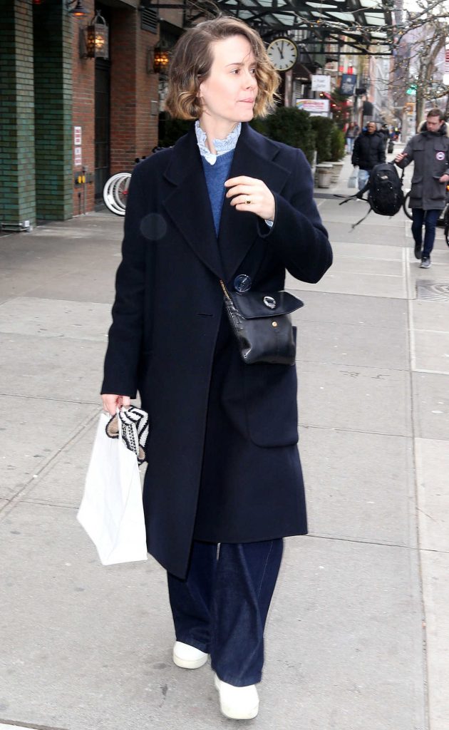 Sarah Paulson Was Seen Out in New York 12/06/2017-3