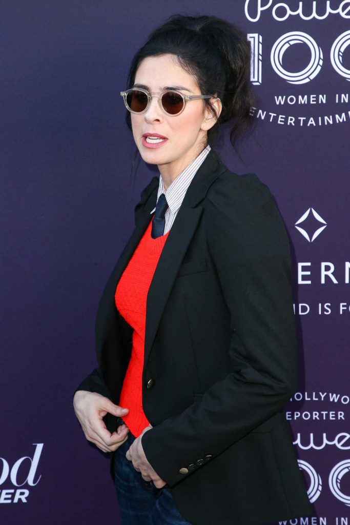 Sarah Silverman Attends the Women in Entertainment Breakfast in Los Angeles 12/06/2017-3